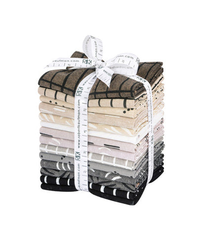 Balboa fabric - fat quarter bundle - Neutrals