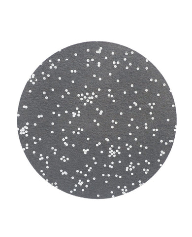 Charcoal grey confetti trivet - Cotton & Flax