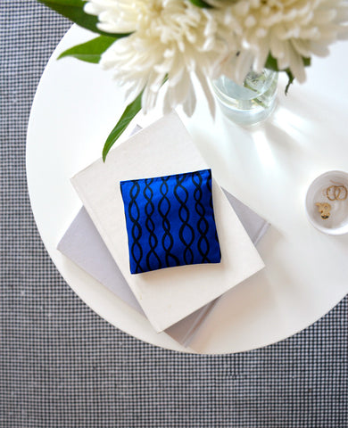 Modern lavender sachets - made with linen