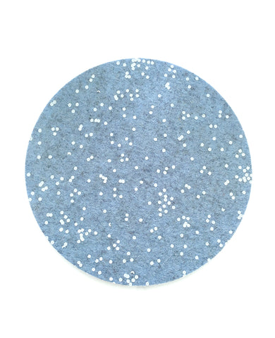 Ice Blue Confetti Trivet