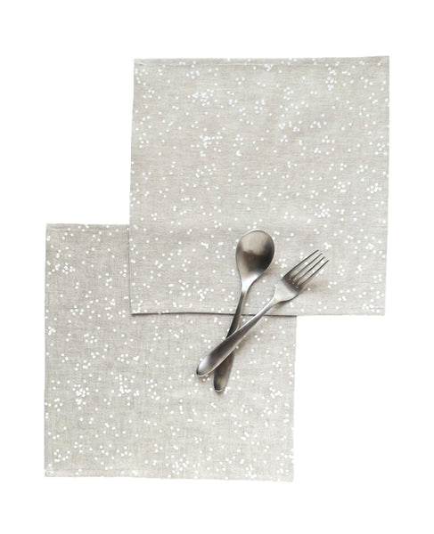 Confetti linen cocktail napkins - Cotton & Flax