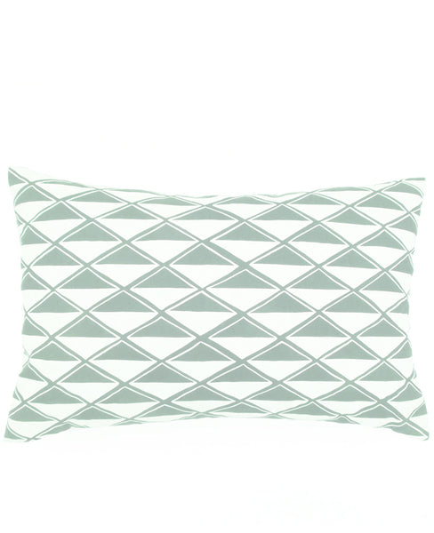 Patterned oblong throw pillow from Cotton & Flax
