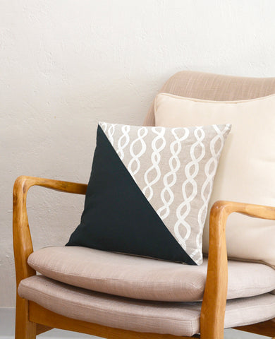 DNA Throw Pillow from Cotton & Flax