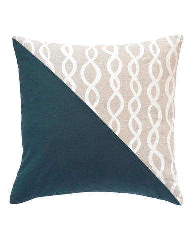 DNA Quilted Throw Pillow from Cotton & Flax