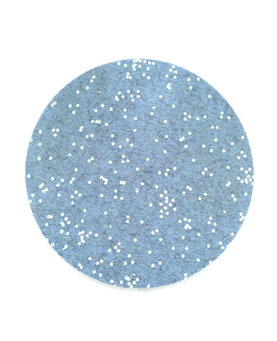 Ice Blue Confetti Trivet
