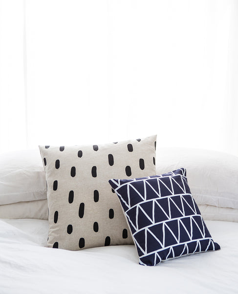 Linen Brushstroke Pillow
