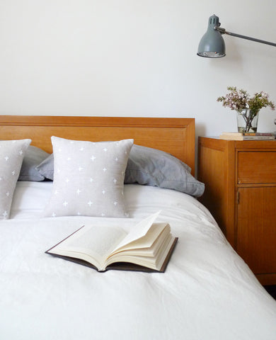 Linen throw pillows — Cotton & Flax