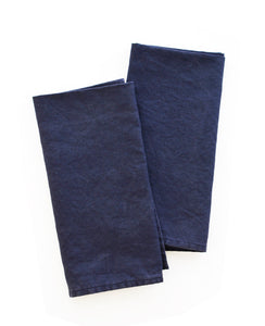Linen napkins - Midnight Blue - Cotton & Flax